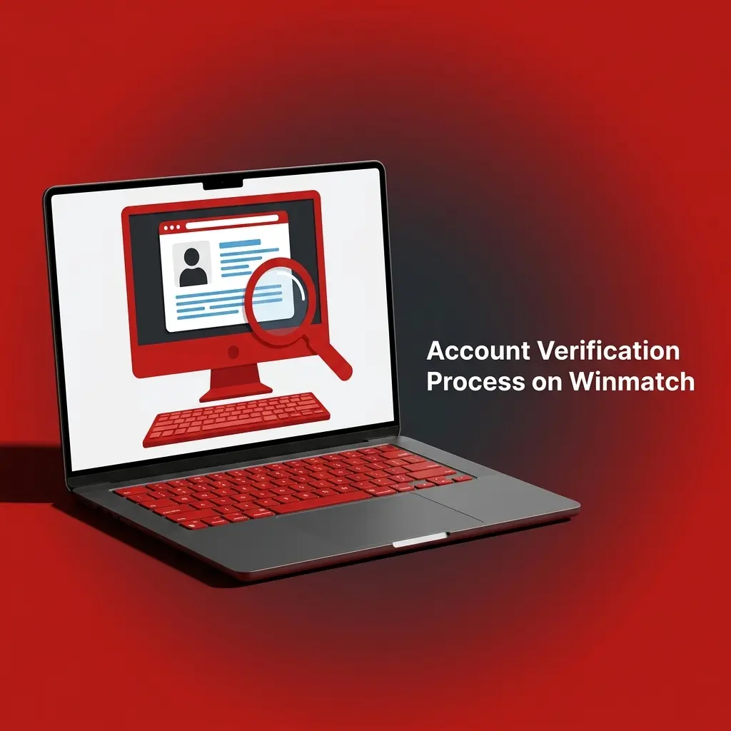 Winmatch KYC account verification process showing document upload steps for Aadhaar, PAN card, or passport submission