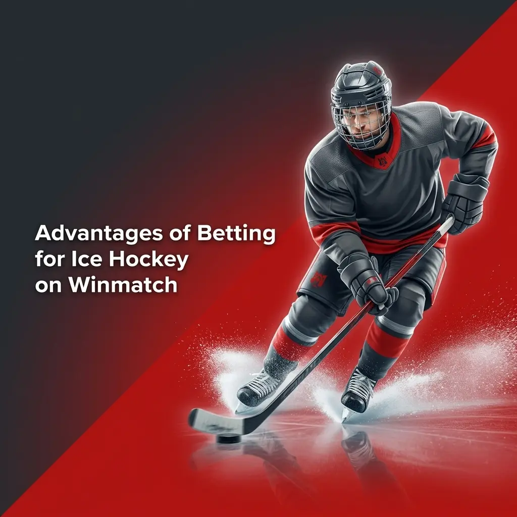 Winmatch ice hockey betting advantages including live odds, INR payments, fast withdrawals, and 24/7 support