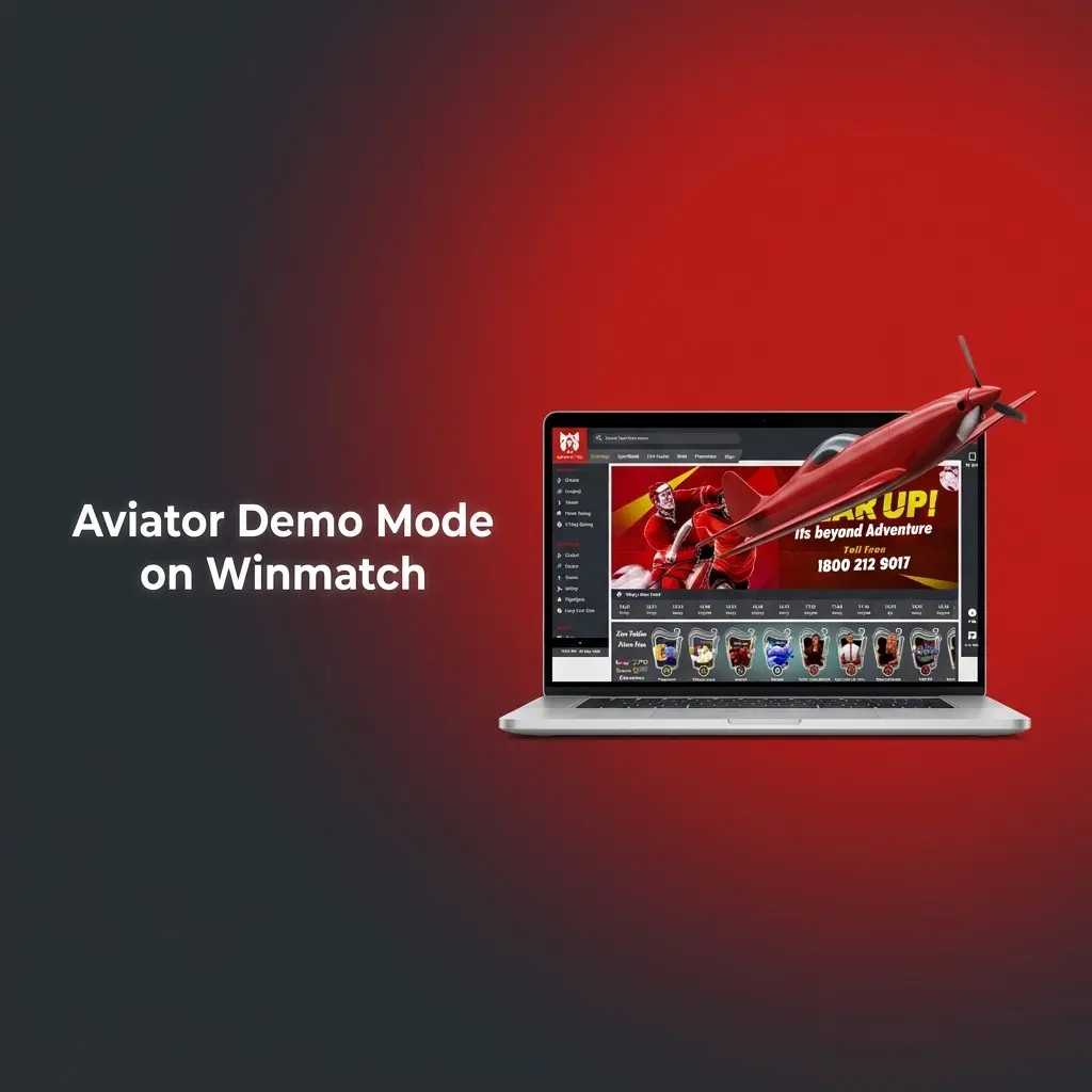 Aviator demo mode on Winmatch with virtual funds, Auto Bet, and Auto Cash Out features on all devices