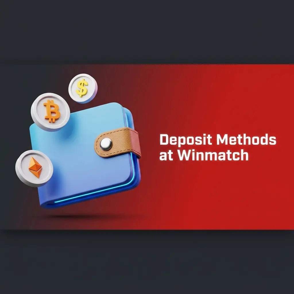 Winmatch deposit methods including UPI, Net Banking, Paytm, PhonePe, and bank transfer options for Indian users