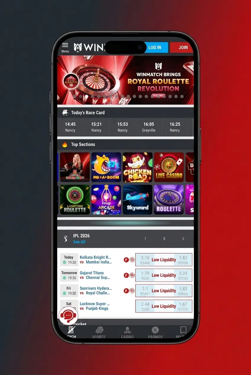 4 simple steps to download and install Winmatch APK on Android device safely from official platform
