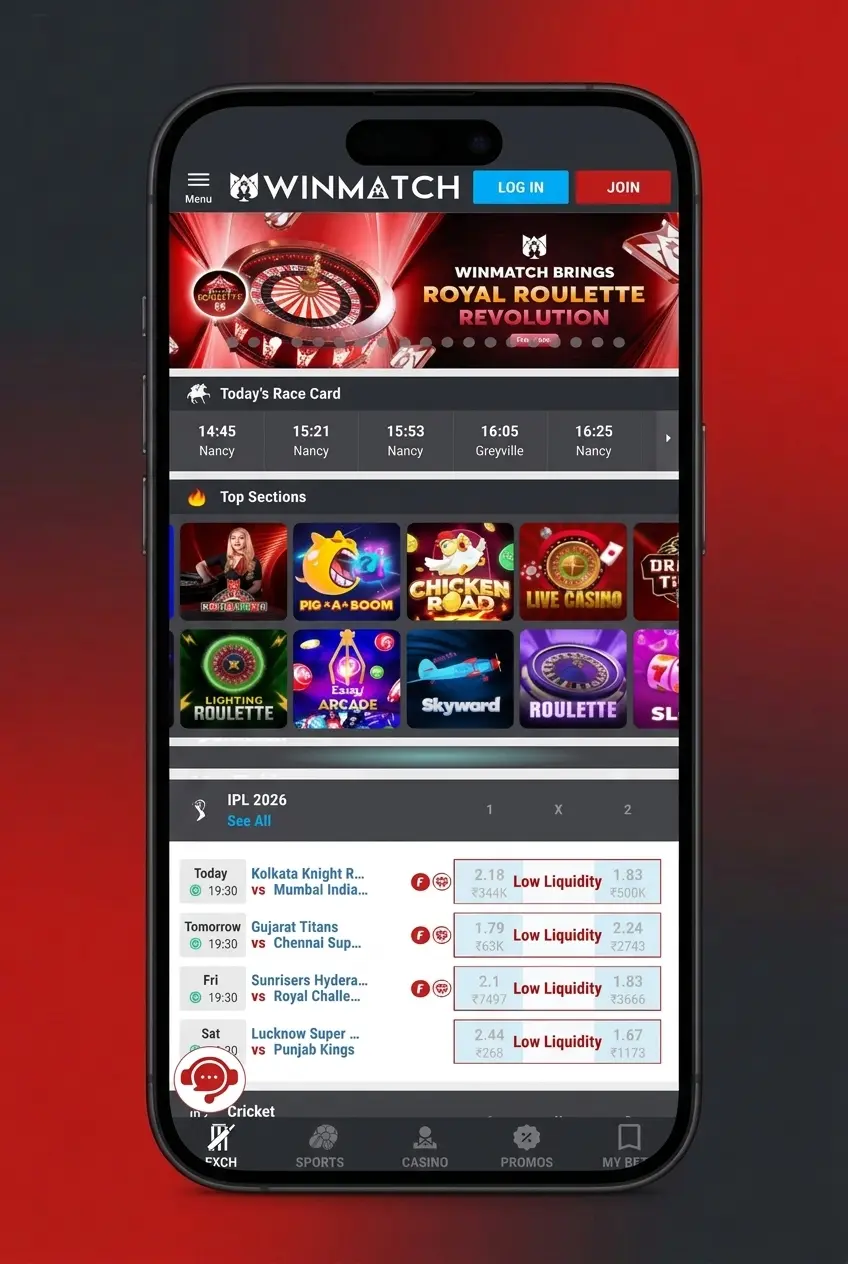 Step-by-step guide on how to play at Winmatch casino including signup, deposit, and game selection process