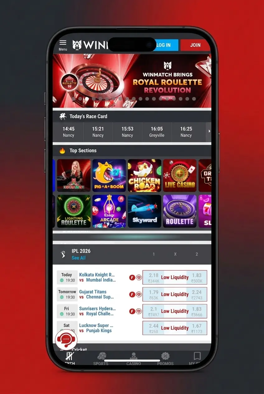 Step-by-step guide on how to play at Winmatch casino covering sign up, deposit, and game selection