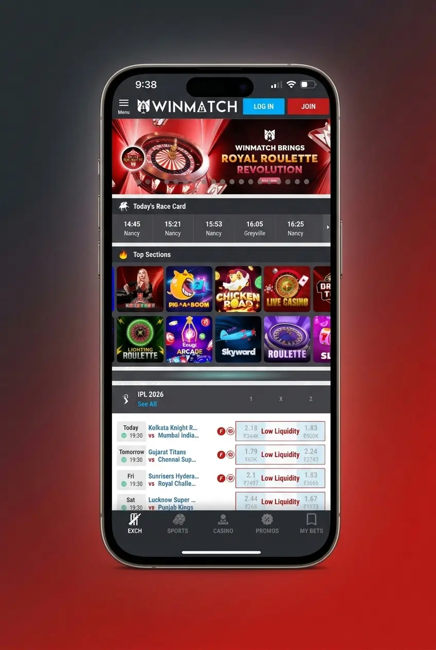 Step-by-step guide to start betting on League of Legends at Winmatch with registration and deposit instructions