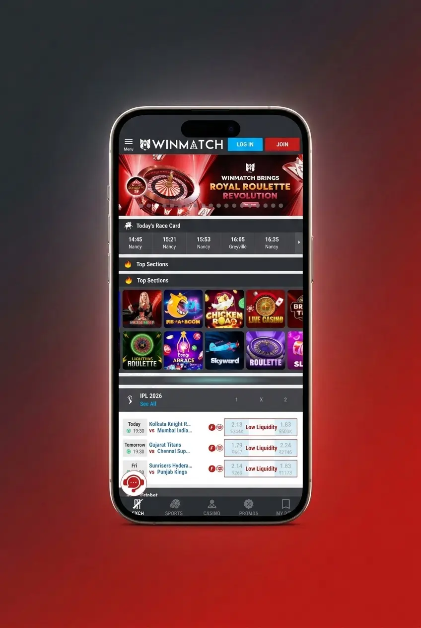 Step-by-step guide to start betting on League of Legends at Winmatch with registration and deposit instructions