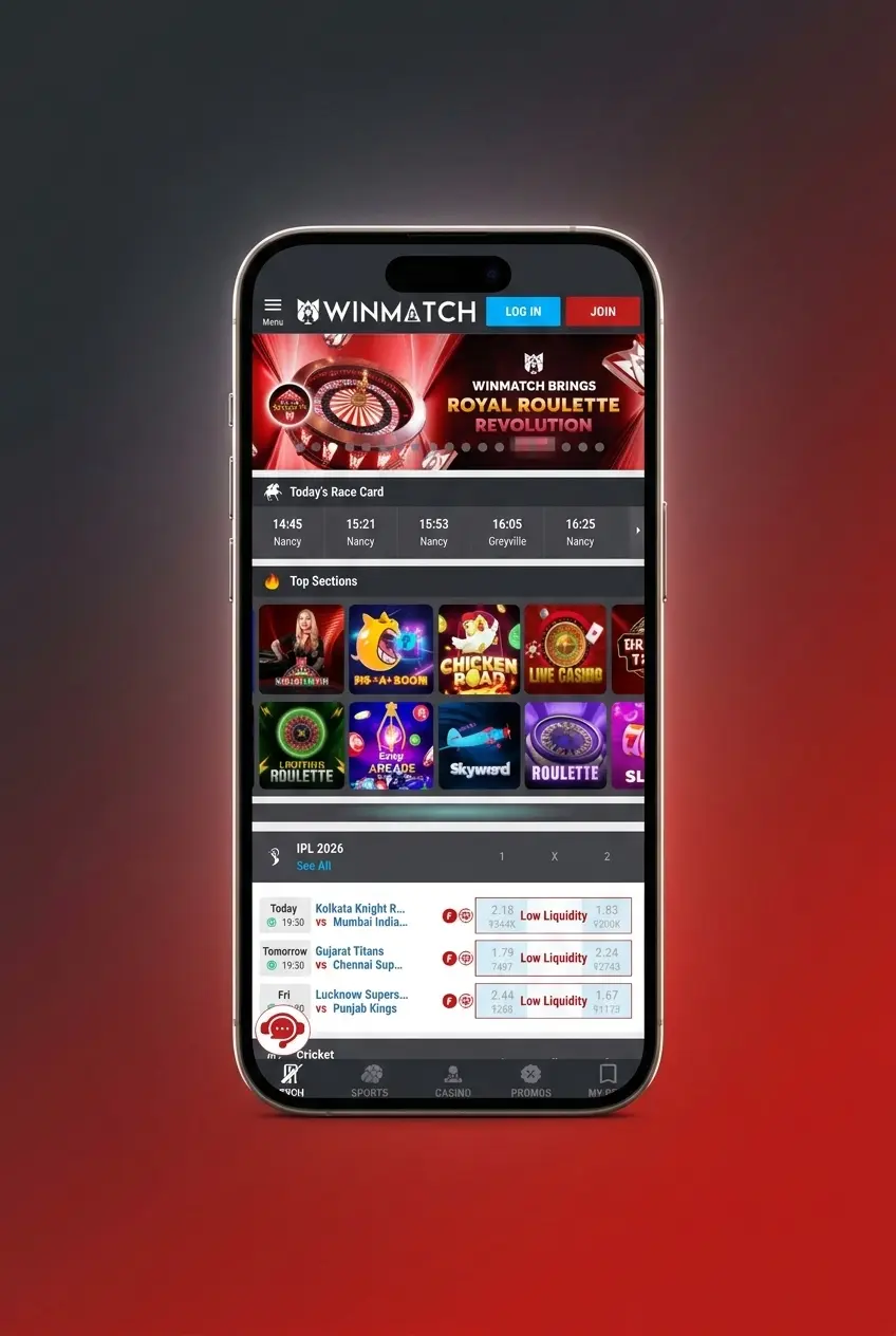 Step-by-step guide to start betting on League of Legends at Winmatch with registration and deposit instructions