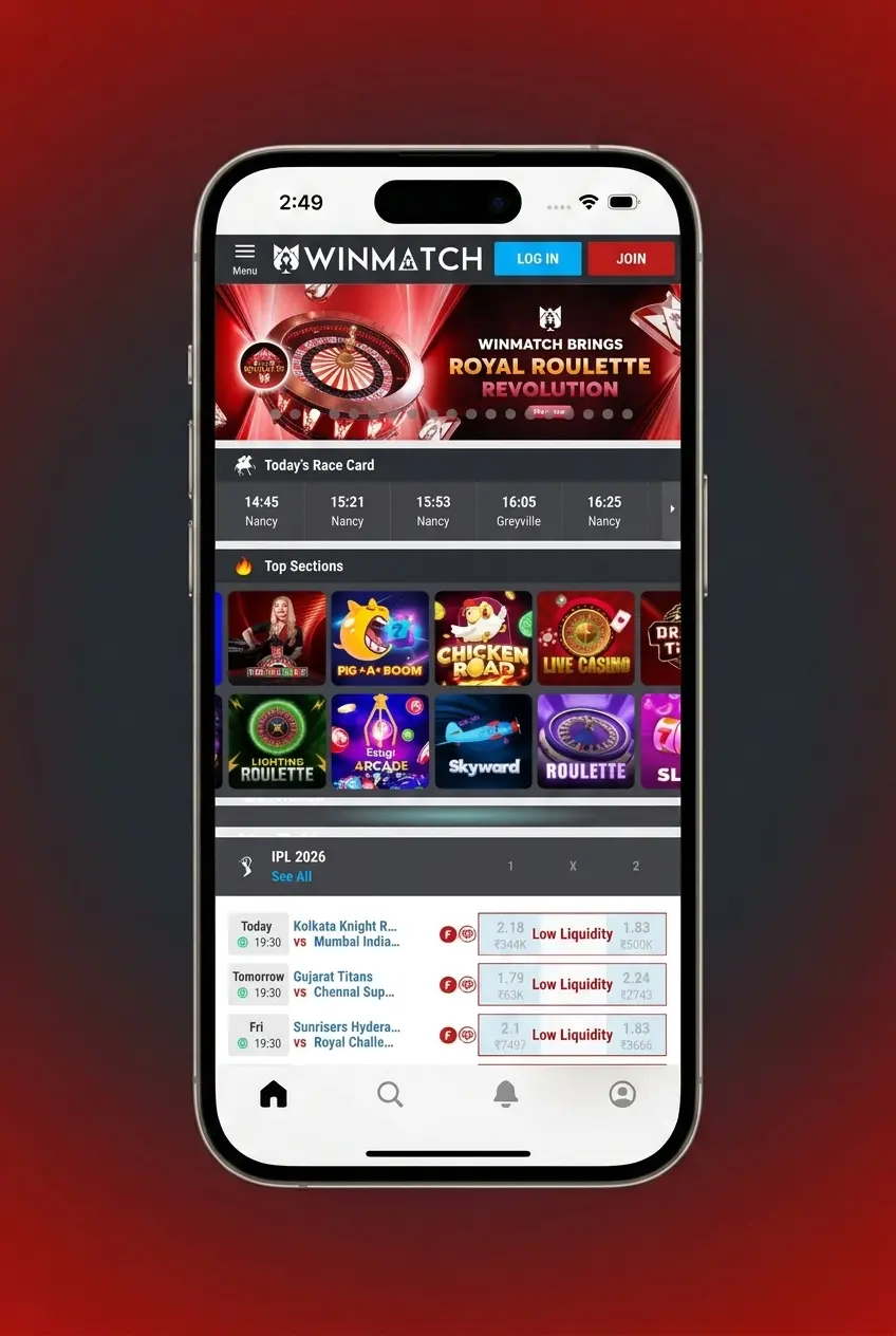 Step-by-step guide to start betting on StarCraft 2 at Winmatch with UPI deposit and esports market selection