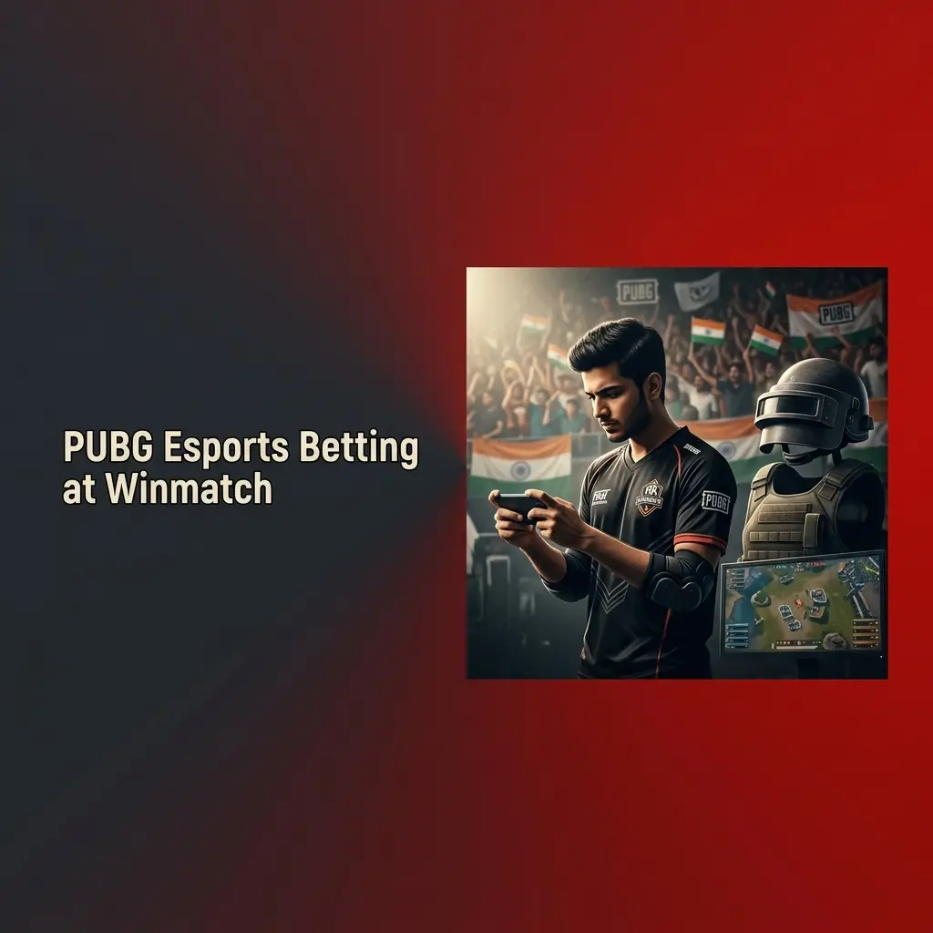 PUBG esports betting on Winmatch covering PUBG Mobile and PC tournaments with markets for match winner and kills