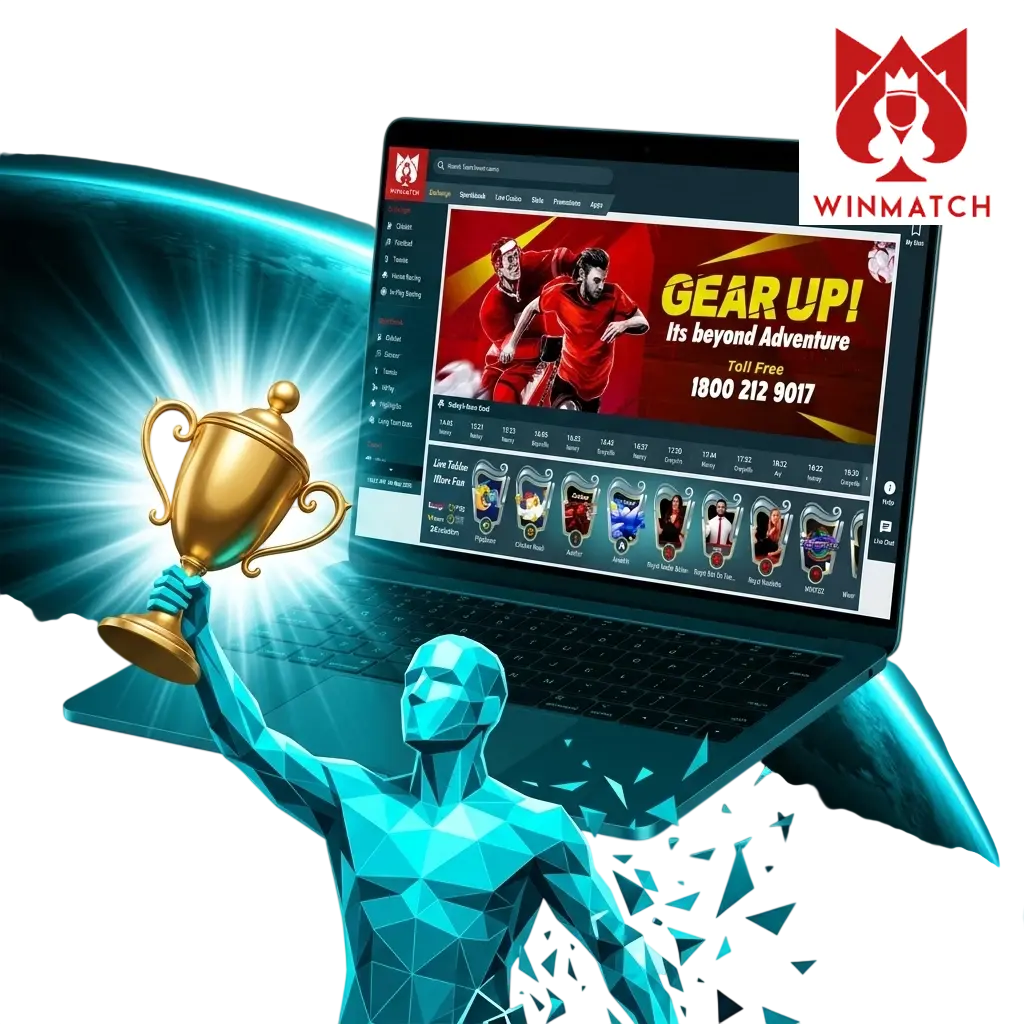 Winmatch esports betting platform in India featuring CS2, Dota 2, Valorant with UPI payments and 100% welcome bonus