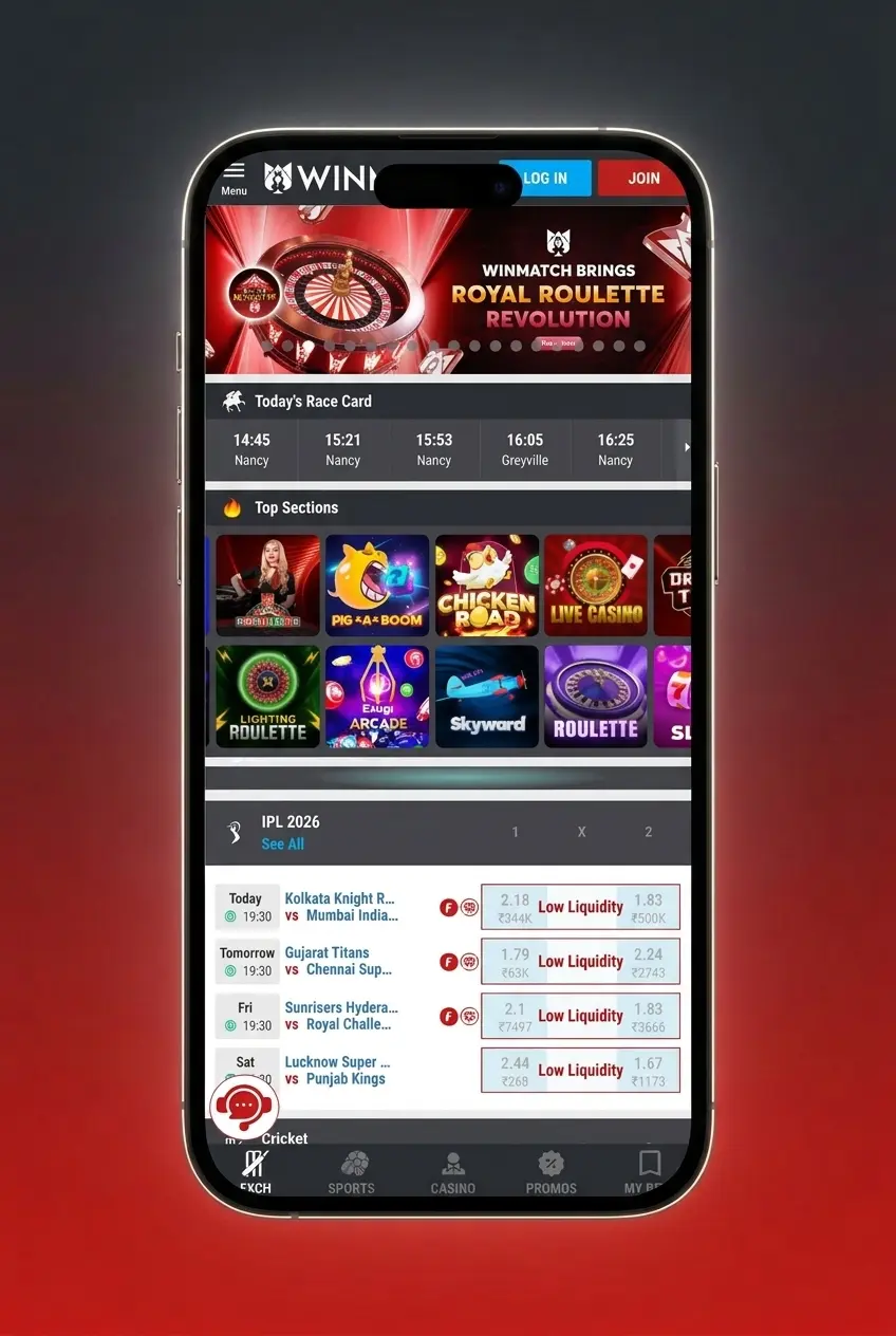 Step-by-step guide on how to claim and use a Winmatch bonus in India in 4 easy steps