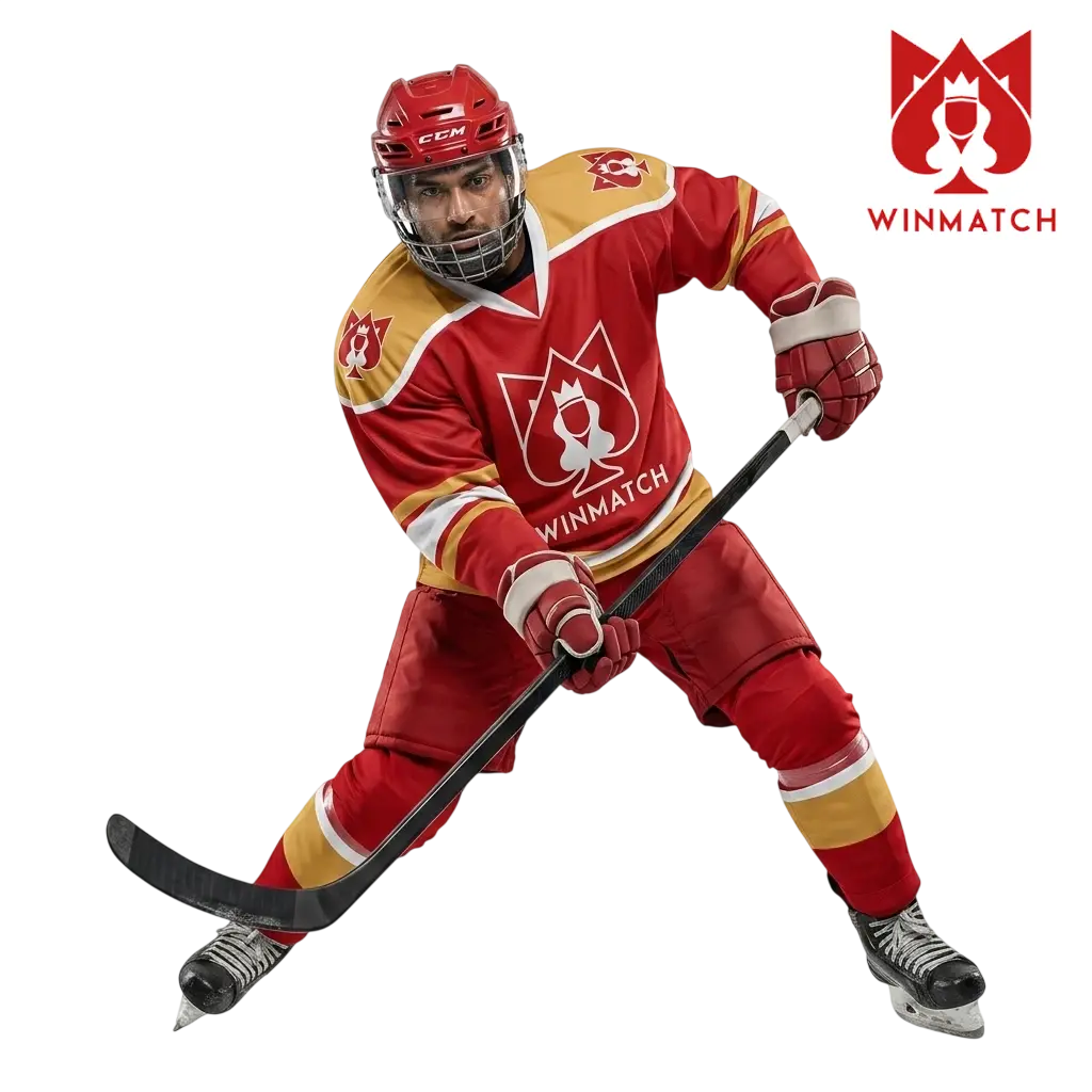 Winmatch ice hockey betting online in India with NHL, KHL odds, INR deposits, UPI withdrawals and welcome bonus