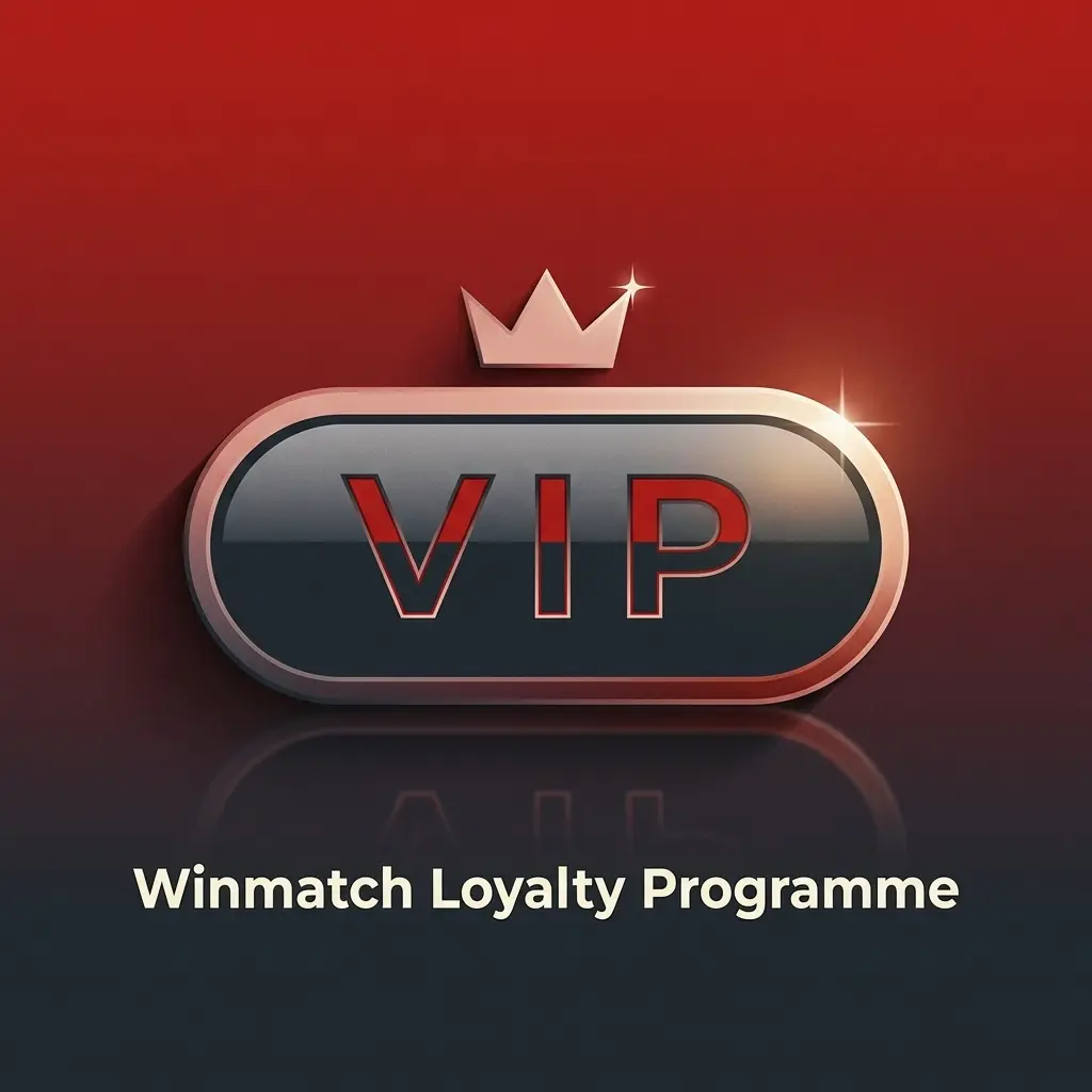 Winmatch Loyalty Programme tiers from Bronze to Diamond showing cashback rates, withdrawal perks, and point rewards for INR wagers