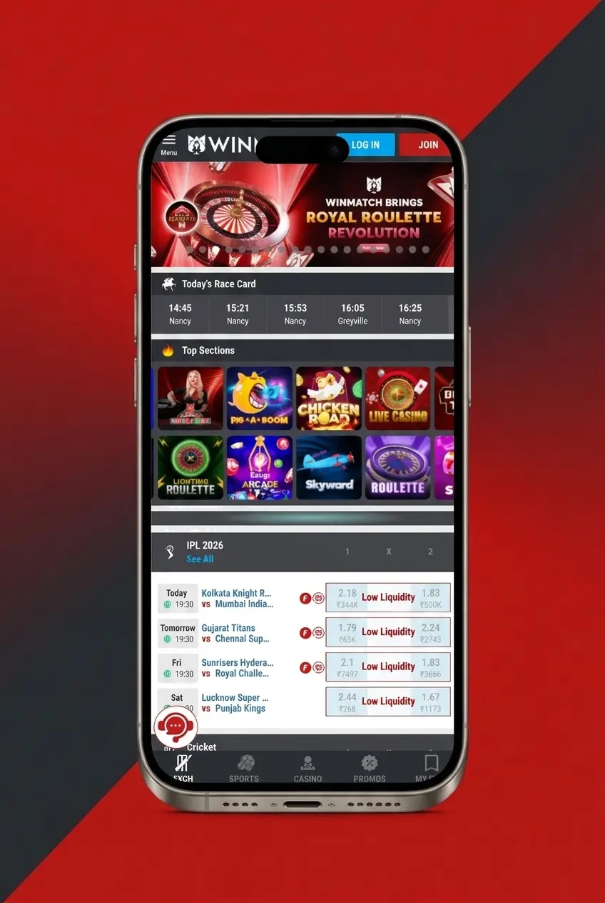 Step-by-step guide to placing first sports bet on Winmatch India with cricket, football, and kabaddi markets