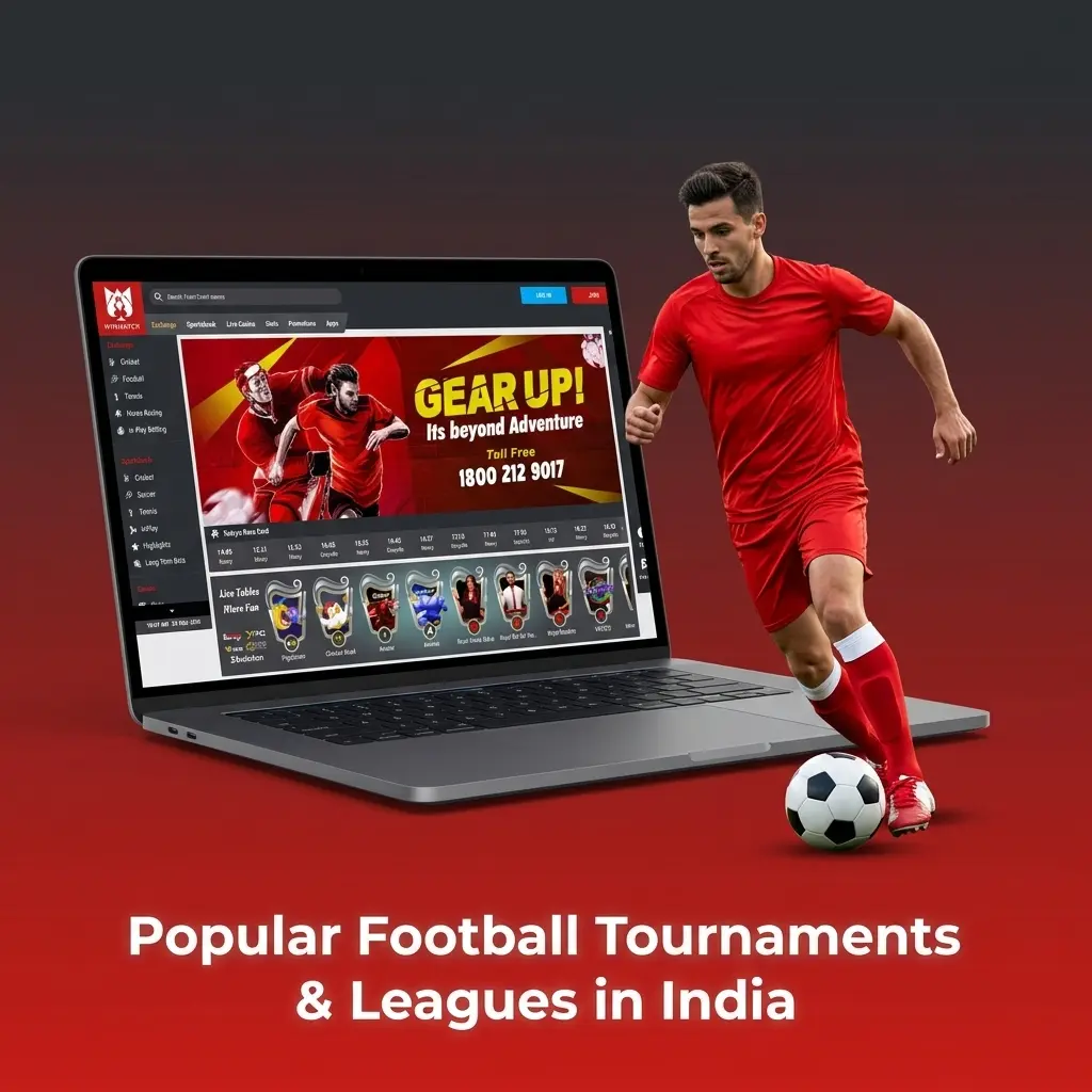 Popular football tournaments and leagues in India including FIFA World Cup, EPL, ISL, and Champions League on Winmatch