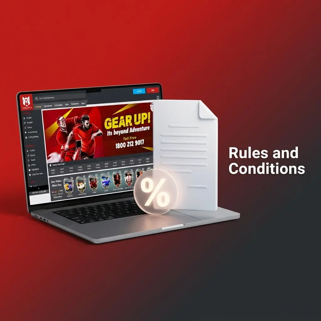 Winmatch betting site rules and conditions for Indian players including age, KYC, and bonus wagering requirements